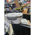 Used Forabest Heated Lunch Box - White Gray
