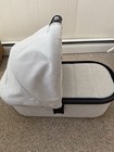 Uppababy Bassinet W Hood Gray White Padding - Infant Up To 20 Lb