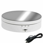 360   Electric Motorized Rotating Display Stand Jewelry Photography Show Holder