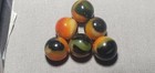 6 Outstanding  Jabo Swirl  Marbles  4 99 Lot  3mh16