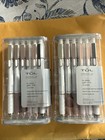 Tul Retractable Gel Pens  Md Point  0 7 Mm  Pearl White  Black Ink  2packs Of 12