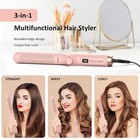 2-in-1 Hair Straightener   Curler With 360   Airflow  1 Inch Iron