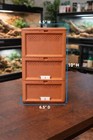 3-tier Live Reptile Feeders Superworm Farm colony Insect Breeding System
