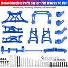 For 1 10 Traxxas Slash 2wd stampede bandit rustler Rc Car Parts Metal Full Set