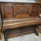 Antique Upright Piano - Chickering   Sons 1889 - Fair Cond  With Original Parts