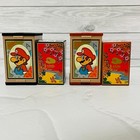 Club Nintendo Limited Super Mario Hanafuda Playing Cards Red   Back Set Unopened