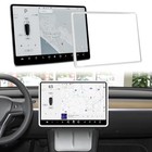 Screen Frame Protector Designed For Tesla Model 3  2025-2017   Tesla White