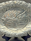Vtg 1990 Arthur Court Bunny Rabbit Serving Plate  Cast Aluminum