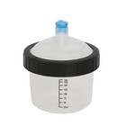50 Pack 7 Oz Disposable Paint Spray Gun Cup Kit With Liners  sealing Plugs