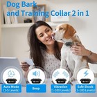 Paipaitek Bark Collar With Remote And Automatic Mode - 3300ft Range Bark Collar