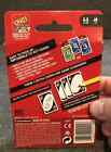 Mattel Uno Card Game Set With Customizable Wild Cards New Sealed  Ages 2-10