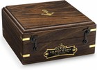 Top Grade 5-inch Sundial Vintage Nautical Marine Compass With Wooden Box Antiqu