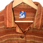 Vtg Cheppu Womens Small Nepalese Jacket Orange Festival Nepal Boho Western Light