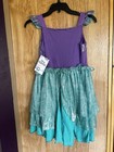 Disney Parks Ariel Costume Dress Story Play Gown Little Mermaid 13 Princess Nwt