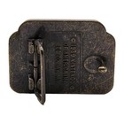 Vintage 1989 Nintendo Super Mario Bros 2 Belt Buckle 1989 2  X 1 5 