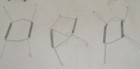 Lot Of 8 Metal Wire Spring Plate Holder Wall Hangers Decorative Display