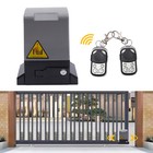 370w Sliding Gate Motor With 2 Remotes 600kg Automatic Sliding Gate Opener