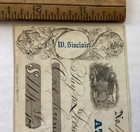 Rare 1845 Atlantic Bank Brooklyn New York City Us Navy Yard  Lt J Calhoun Check