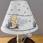 Vtg Disney Winnie The Pooh Piglet Nursery Table Lamp Cream Storybook Aesthetic
