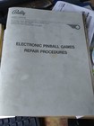 1980 Space Invaders Wide Body Pinball Maching