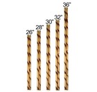 Escrima Sticks Pair 26  28  30  32  36  Rattan Kali Arnis Spiral Burnt Add Case