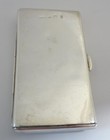 1898 George Unite Sterling Silver Birmingham Card Aide Memoire Case