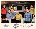Set Of 2 Star Trek Original Cast Tv   Movie Autographed Signed Reprint 8x10 s