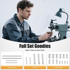 22pc Keyway Broach Collared Bushing Shim Set Kit Metric System For Metalworking