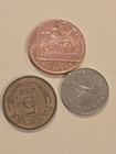 Old Collectible Coin Junk Drawer Lot Silver In Color Rare 
