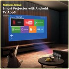 Portable 4k Mini Projector 10000 Lumen Led 1080p Wifi Bluetooth Home Theater Us