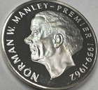 1978 Jamaica 5 Dollars  50 Silver World Coin Norman W  Manley Premier 1959-1962