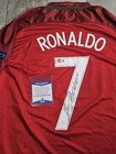 Cristiano Ronaldo Signed Auto 2016 Portugal Jersey Beckett Bas Coa 
