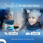 3-7 Y o Kids Travel Neck Pillow For Traveling In Car Seat   Airplane  Provides  