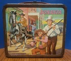 Bonanza Lunch Box   Bottle  1965  Aladdin  Complete 