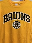 Boston Bruins Nhl Hockey Team Logo Short Sleeve T-shirt  Size Adult Large New 