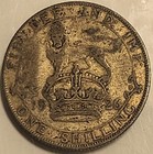 1926 Great Britain One Shilling Silver Coin  Vintage World Coin  Nice Condition 