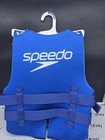 Speedo Junior Youth Life Jacket Vest 50-90 Lbs Uscg Approved Tropical Blue