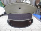 Vtg Chp 1970s Visor Service Hat  Peaked Cap  Size 6 3 4