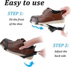 Ice Climbing Crampons Snow Grips Anti Slip Shoe Boot Cleats Spikes Sport 10studs