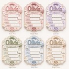 Personalized Birth Announcement Sign  Pink Hello World Baby Board