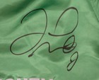 Floyd Mayweather Jr  Autographed Signed Green Boxing Trunks Beckett Bas