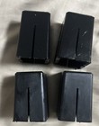 2 Bags  Amco Collets Black Plastic Shelving Brackets  4 Each   Set Free Shipping