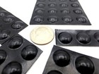 Stick-on Rubber Pad Bumper Non-skid  Has 3 8  Round Pad  Is 1 8  Tall  Durable 