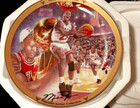 Bradford Exchange Michael Jordan 1991 Championship 8  Plate Low Number
