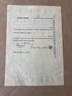 Daniels Motor Company Preferred Stock Certificate 1922 100 Shares