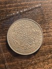 1907 Straits Settlements british Malaysia  One Dollar  900 Silver Coin