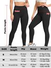 High Waisted Yoga Pants For Women Leggings Fitness Sports Jogging Gym Trouser Us