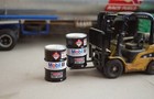 1 18 Mobil 1 Race Fuel Barrels  2  Shop Garage Dioramas   From Austin s Garage