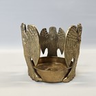 Vintage Angel Brass Candle Holder Made In India Christmas Holiday