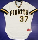 1985 Game Worn Rafael Belliard Pittsburgh Pirates Rawlings Uniform jersey pants 